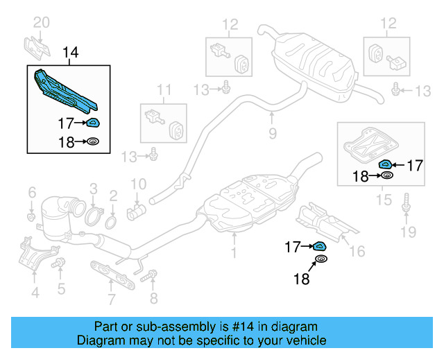 Heat Shield 5QF-825-662-D - View 3