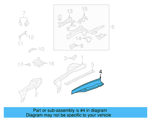 Upper Rail 1JD-810-136 - View 6