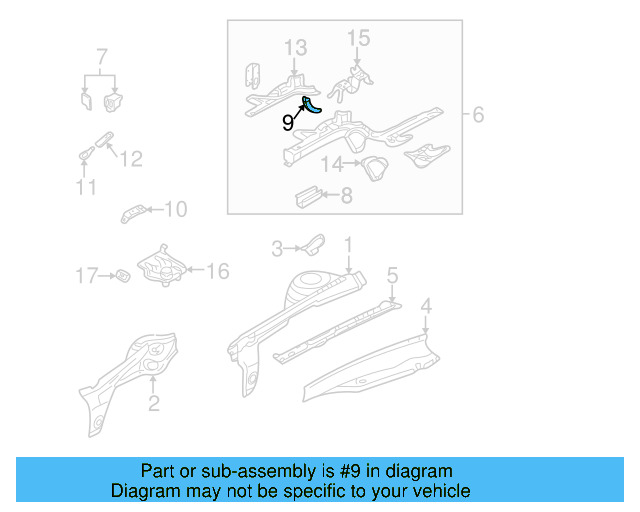 Support Plate 1J0-804-140-A - View 13
