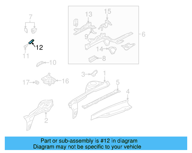 Tow Eye Mount 1J0-804-387 - View 6