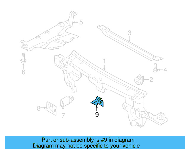 Guard Bracket 7P6-805-962-C - View 4