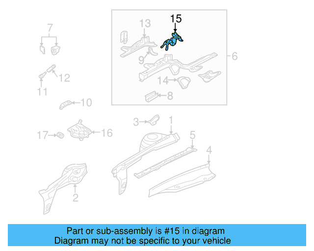 Engine Bracket 8N0-802-068-A