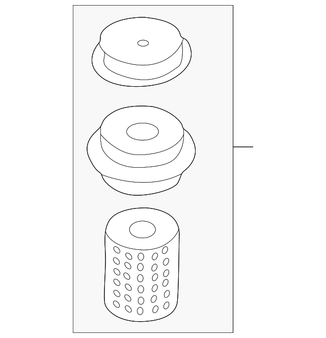 Engine Carrier Mount 1H0-199-609-G