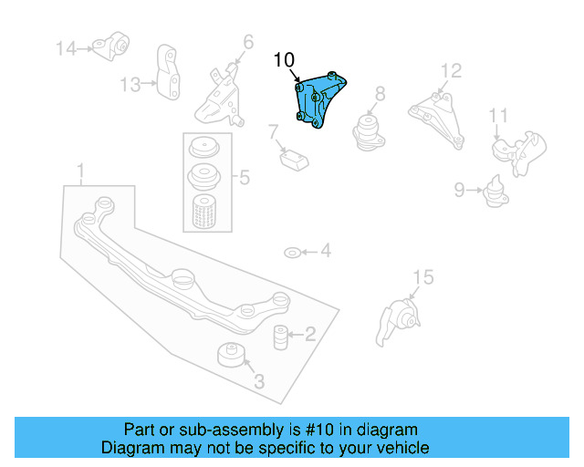 Mount Bracket 1H0-199-354-J