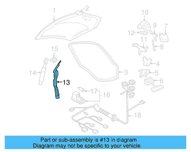 Glove Box Lamp 3B0-947-415-B - View 11