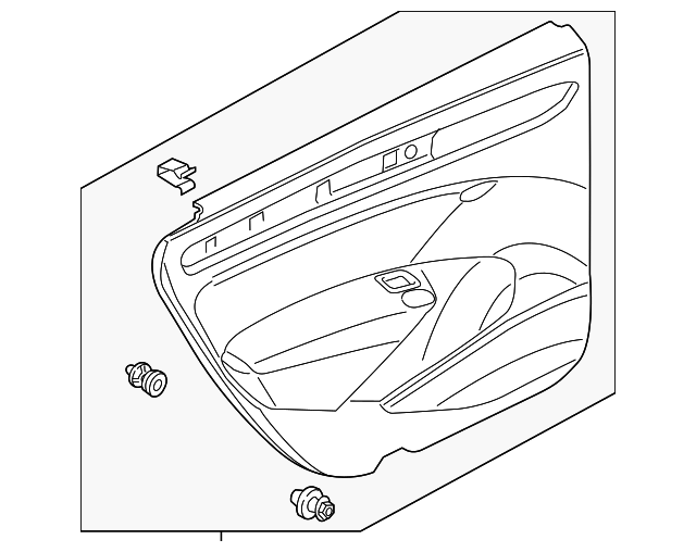 Door Trim Panel 561-867-212-F-OUR