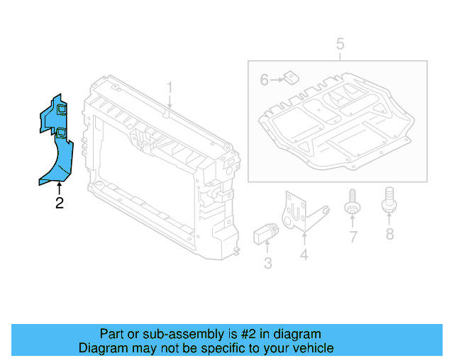 Air Baffle 1K8-121-284-E