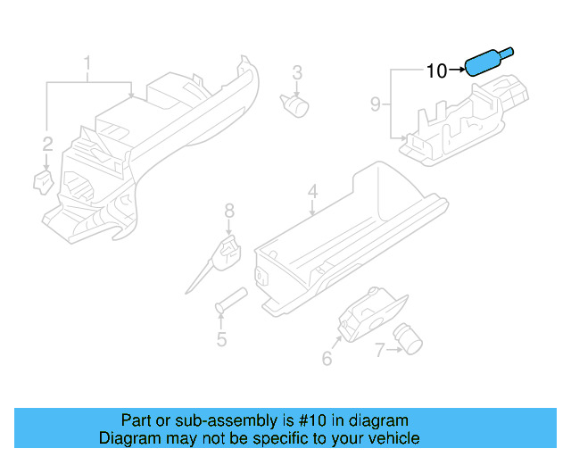 Marker Lamp Bulb N-017-752-2 - View 81
