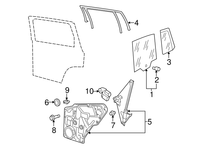 Movable Glass Pin 6N0-839-511 - View 44