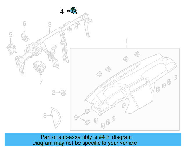 Bracket 1K1-857-022-D - View 35