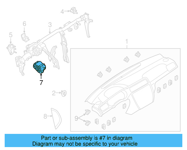 Deform Element 5C6-857-889-A - View 3