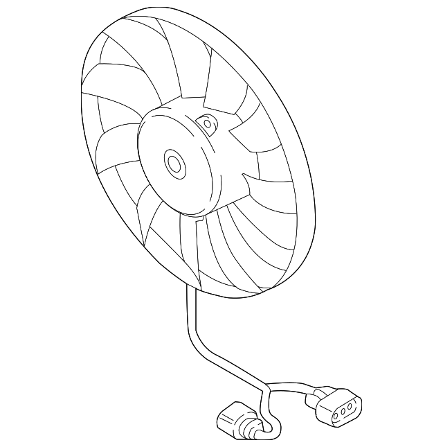 Fan & Motor 3QF-959-455-B - View 9