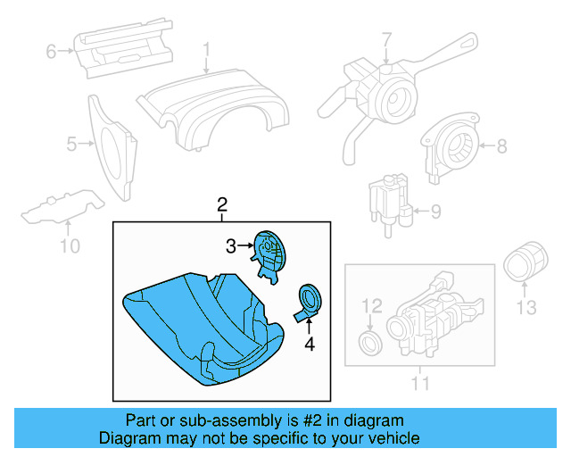 Cluster Cover Retainer Clip 3B0-867-190 - View 34