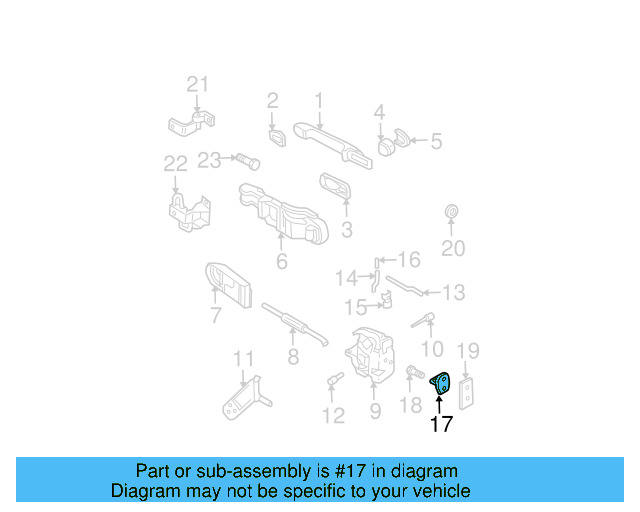 Knob 3B0-837-187-B-01C - View 26