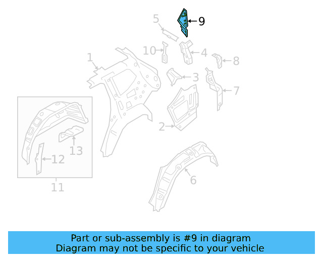 Upper Reinforced 3CN-813-481 - View 3