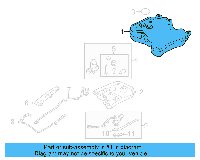 Tank 5C0-131-877-C - View 4