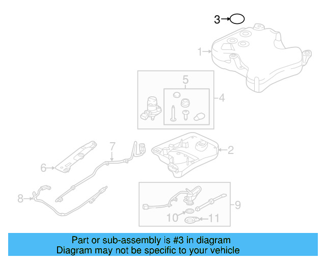 Filler Cap 3C0-131-980 - View 17