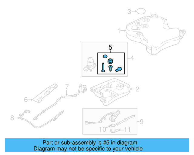 Pump Assembly Repair Kit 5Q0-198-975 - View 19
