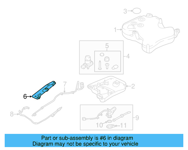 Bracket 5C0-131-327 - View 5