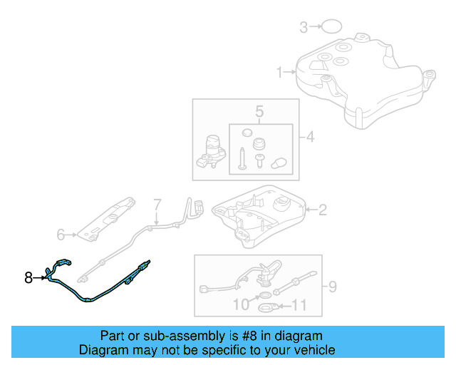 Connector Hose 5C0-131-984-E - View 12