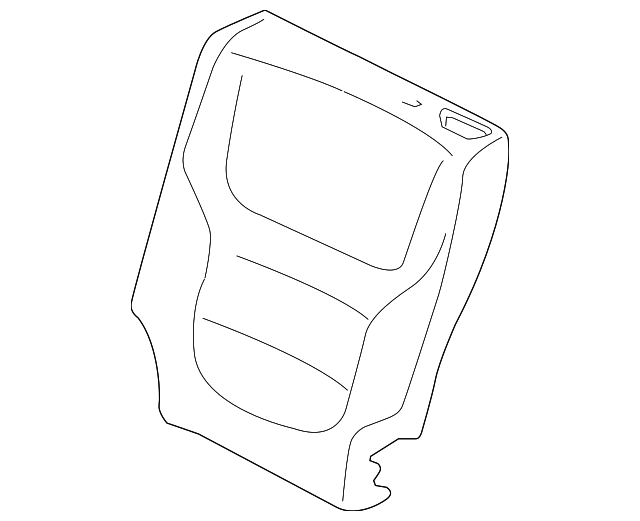 Seat Back Pad 7P6-885-776-K - View 2