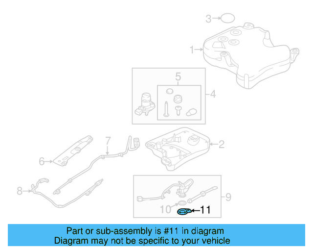 Injector Pump Retainer Clip 04L-253-725-J - View 6