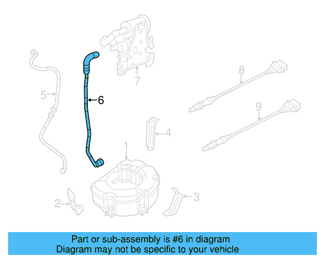 Breather Tube 5C0-201-160-A - View 20