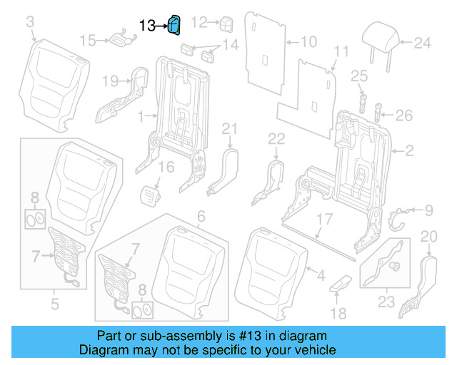Holder 8R0-885-943-82V - View 13