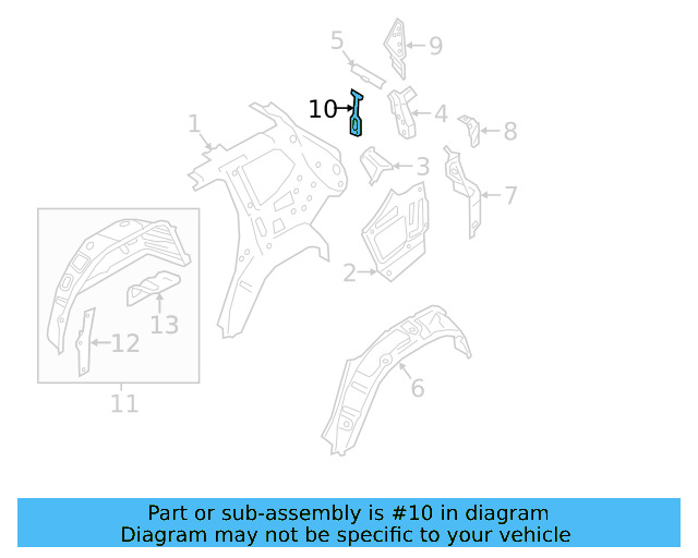 Inner Quarter Reinforced 3CN-809-588 - View 3