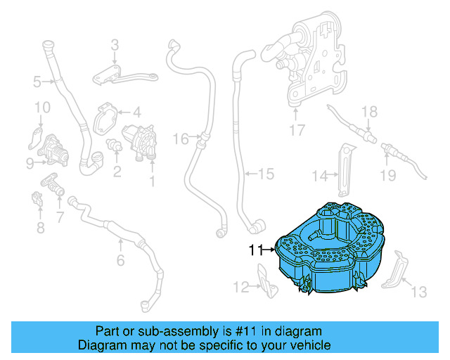 Vapor Canister 1K0-201-797-C - View 29
