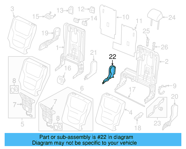 Hinge Cover 7P0-885-788-C-82V - View 4