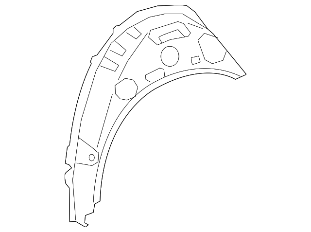 Outer Wheelhouse 3G8-809-412