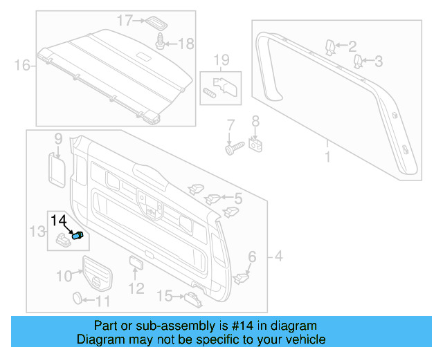 O'head Lamp Bulb N-017-753-5 - View 76