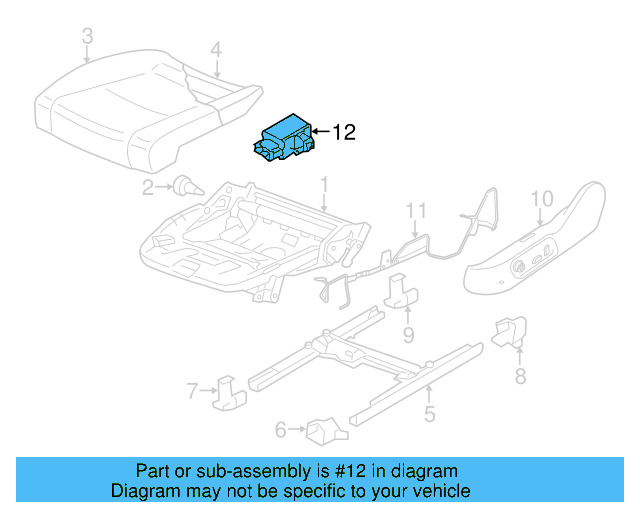 Control Module 5K0-959-772-A - View 20
