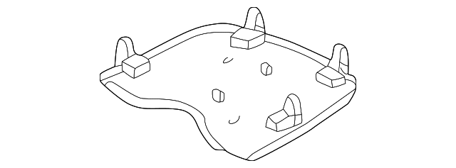 Motor Cover 3B0-877-829-D-2XP