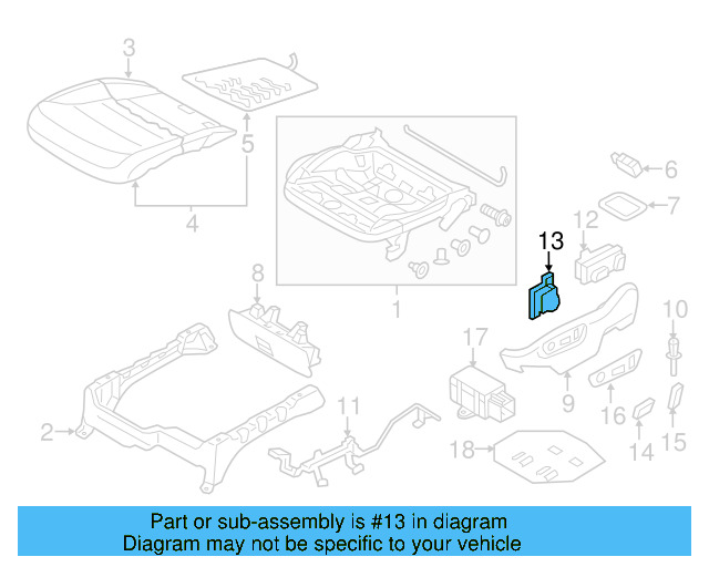 Adjuster Switch 7P6-959-747-A