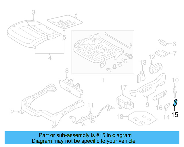 Knob 7P6-959-818-A-QWA - View 22