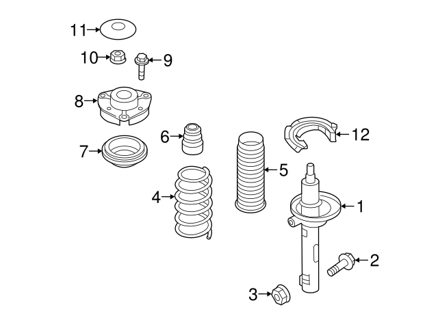 Coil Spring 5Q0-411-105-DQ