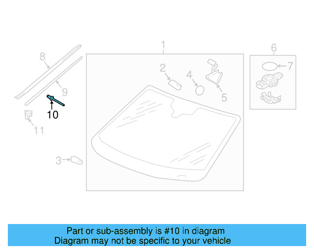 Roof Drip Molding Rivet N-907-878-02 - View 44
