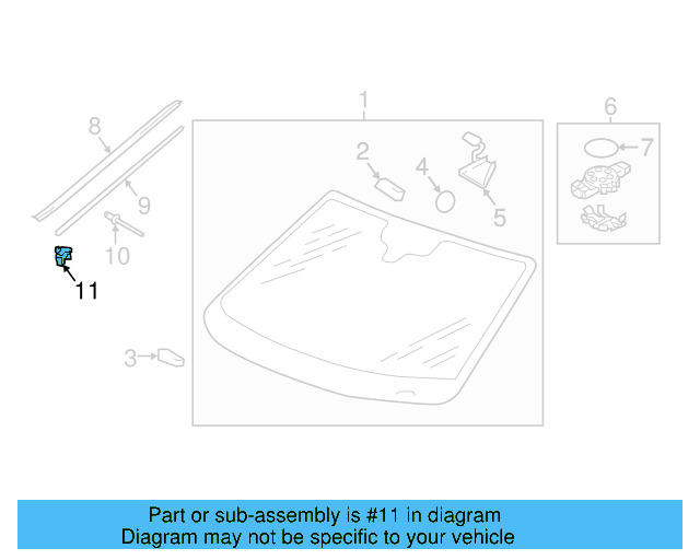 Molding Clip 7P6-853-910-A - View 19
