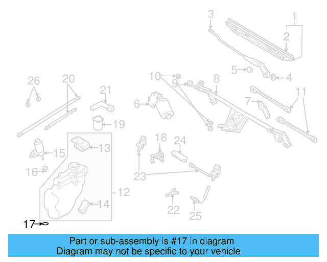 Washer Pump Seal 443-955-465 - View 10