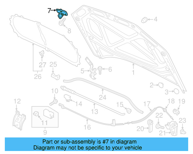 Safety Catch 1K8-823-186-F-9B9 - View 20