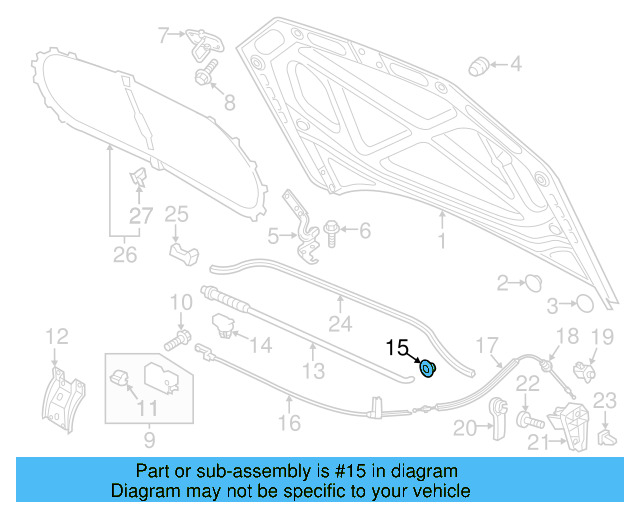 Support Rod Isolator 171-823-395 - View 28