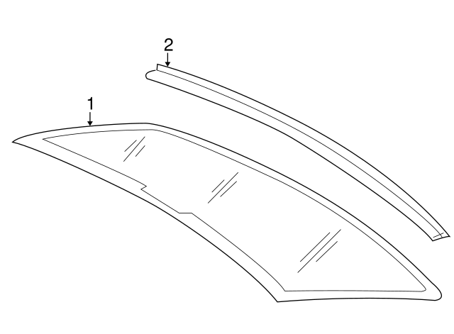 Lower Molding 3C8-853-465-A-041 - View 3