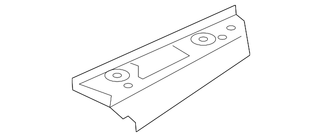 Filler Plate 3G8-809-416 - View 2
