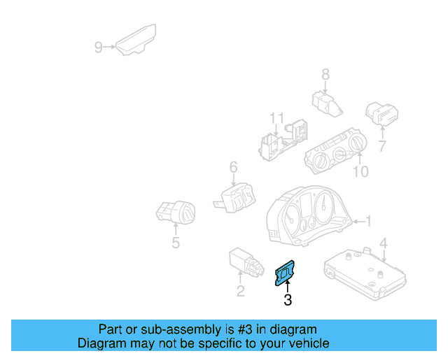 Temp Sensor Bracket 5M0-820-536-A - View 18