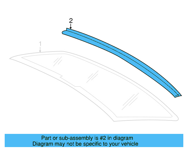Lower Molding 3C8-853-465-A-041 - View 5