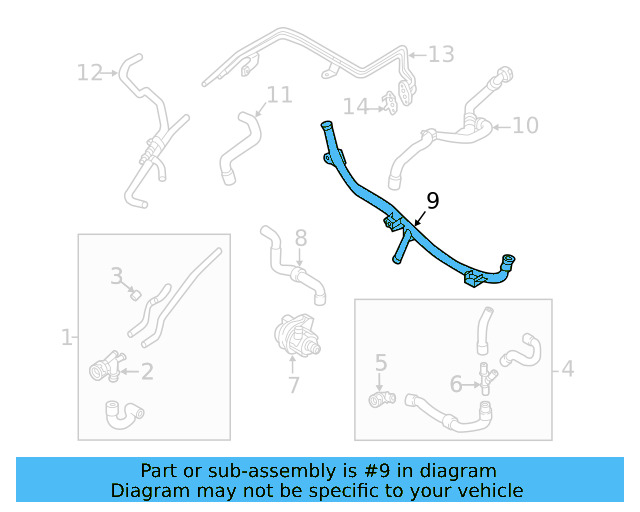 Cross Tube 04E-121-070-AD - View 4