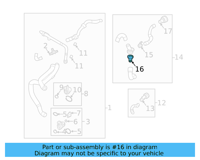 Thermostat 7E0-121-113-B - View 11