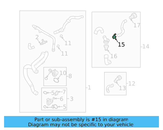 Hose Assembly Clip N-912-275-01 - View 2